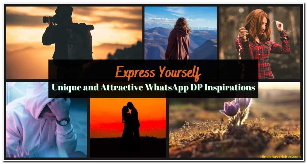 Unique and Attractive WhatsApp DP Inspirations